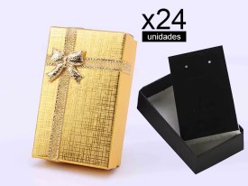 Pack 24 cajitas regalo joyeria 